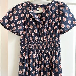 Anthropology Maeve Somerset Maxi Dress